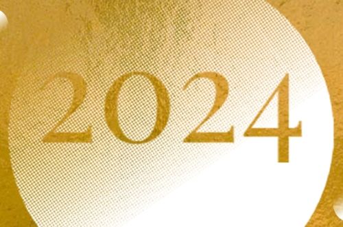 2024 | Wishes | New Year | gold | white